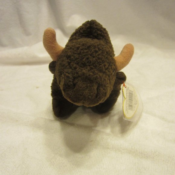RARE 1998 TY BEANIE BABY ROAM THE BISON, RETIRED W/TAGS - Picture 2 of 10